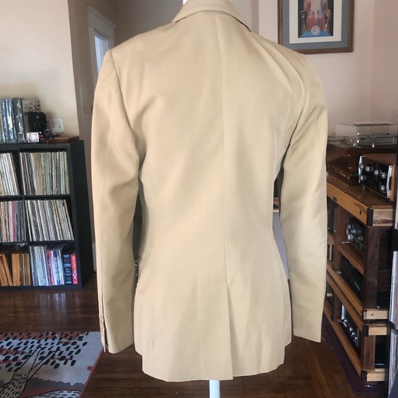 COPY - Vintage Silk Gucci Neutral Women’s Suit Jacket 100% Seta Silk EUC Made i… - Picture 7 of 15